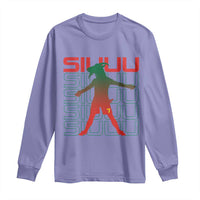 Funny Siuuuu Long Sleeve Shirt Iconic Goal Shout Soccer Lover Gift