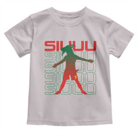 Funny Siuuuu Toddler T Shirt Iconic Goal Shout Soccer Lover Gift
