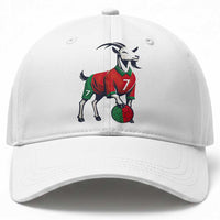 Number Seven Soccer GOAT Siuuuu Celebration Baseball Cap