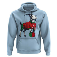 Number Seven Soccer GOAT Siuuuu Celebration Hoodie