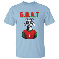 Siuuuu Goat Soccer Celebration T Shirt Gift For Fans