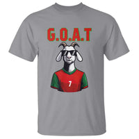 Siuuuu Goat Soccer Celebration T Shirt Gift For Fans