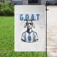 The Goat Of Soccer Number Ten Garden Flag Gift For Fans