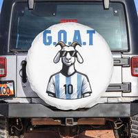 The Goat Of Soccer Number Ten Spare Tire Cover Gift For Fans