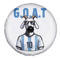 The Goat Of Soccer Number Ten Spare Tire Cover Gift For Fans