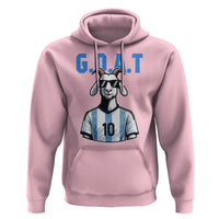 The Goat Of Soccer Number Ten Hoodie Gift For Fans