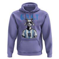The Goat Of Soccer Number Ten Hoodie Gift For Fans