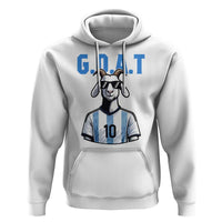The Goat Of Soccer Number Ten Hoodie Gift For Fans