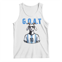 The Goat Of Soccer Number Ten Tank Top Gift For Fans
