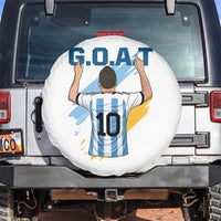 Legendary Number 10 Spare Tire Cover Goat Of Soccer Gift For Fans