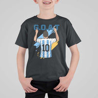 Legendary Number 10 T Shirt For Kid Goat Of Soccer Gift For Fans
