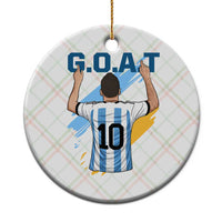 Legendary Number 10 Ceramic Ornament Goat Of Soccer Gift For Fans