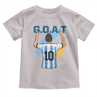 Legendary Number 10 Toddler T Shirt Goat Of Soccer Gift For Fans