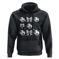 Game Day Coquette Aesthetic Hoodie Soccer Mom Gifts
