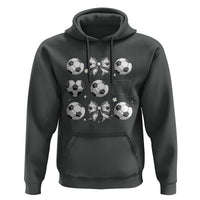 Game Day Coquette Aesthetic Hoodie Soccer Mom Gifts