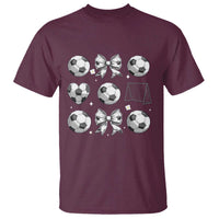 Game Day Coquette Aesthetic T Shirt Soccer Mom Gifts