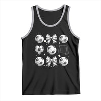 Game Day Coquette Aesthetic Tank Top Soccer Mom Gifts