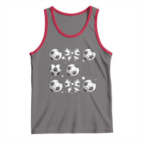 Game Day Coquette Aesthetic Tank Top Soccer Mom Gifts