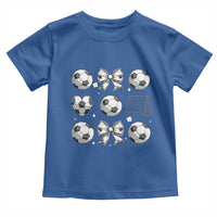 Game Day Coquette Aesthetic Toddler T Shirt Soccer Mom Gifts