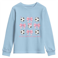 In My Soccer Girl Era Youth Sweatshirt Funny Football Fan