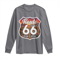 Route Highway 66 Centennial Long Sleeve Shirt Vintage Distressed Americas Highway