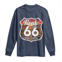 Route Highway 66 Centennial Long Sleeve Shirt Vintage Distressed Americas Highway
