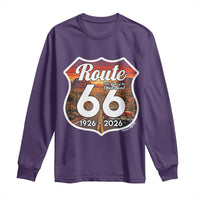 Route Highway 66 Centennial Long Sleeve Shirt Vintage Distressed Americas Highway