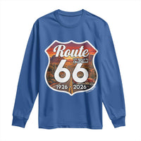 Route Highway 66 Centennial Long Sleeve Shirt Vintage Distressed Americas Highway