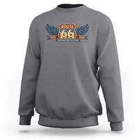 Route Highway 66 Centennial Sweatshirt 100 Years Of The Mother Road