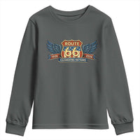 Route Highway 66 Centennial Youth Sweatshirt 100 Years Of The Mother Road