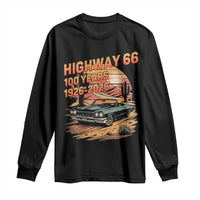 Route Highway 66 Centennial Long Sleeve Shirt 100 Year Road Trip Adventure