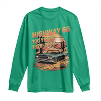 Route Highway 66 Centennial Long Sleeve Shirt 100 Year Road Trip Adventure