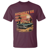Route Highway 66 Centennial T Shirt 100 Year Road Trip Adventure