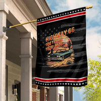 Route Highway 66 Centennial Garden Flag 100 Year Road Trip Adventure