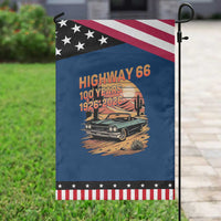 Route Highway 66 Centennial Garden Flag 100 Year Road Trip Adventure