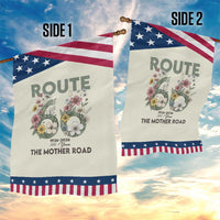 Route Highway 66 Garden Flag Floral Centennial 100 Year Anniversary
