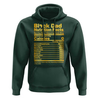 Black Dad Nutrition Facts Hoodie African American Fathers Day