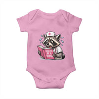 Funny Raccoon Nursing Student Healthcare Gift Baby Onesie