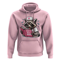 Funny Raccoon Nursing Student Healthcare Gift Hoodie