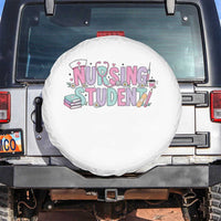 Pastel Nursing Student Medical School Gift Spare Tire Cover