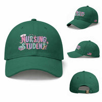 Pastel Nursing Student Medical School Gift Baseball Cap