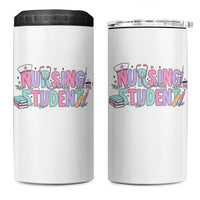 Pastel Nursing Student Medical School Gift 4 in 1 Can Cooler Tumbler