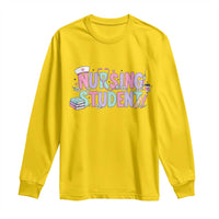 Pastel Nursing Student Medical School Gift Long Sleeve Shirt