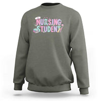 Pastel Nursing Student Medical School Gift Sweatshirt
