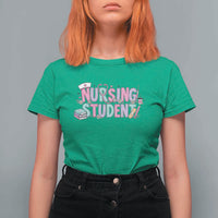 Pastel Nursing Student Medical School Gift T Shirt For Women