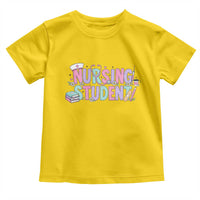 Pastel Nursing Student Medical School Gift Toddler T Shirt