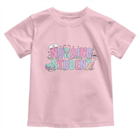 Pastel Nursing Student Medical School Gift Toddler T Shirt