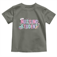 Pastel Nursing Student Medical School Gift Toddler T Shirt