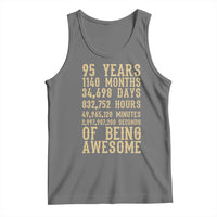 Vintage 95th Birthday Gift Tank Top 95 Years Of Being Awesome