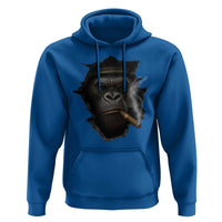 Cool Gorilla With Cigar Hoodie Animal Lover Gift - Wonder Print Shop